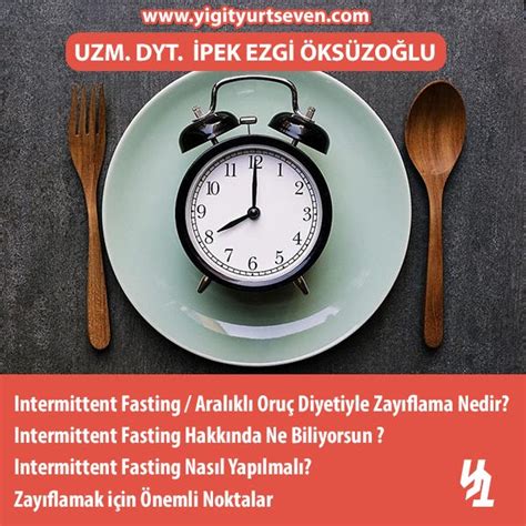 Intermittent Fasting ile Zayıflama Deneyimi