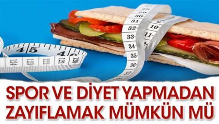 Kalori Takibi Yapmadan Zayıflanır mı?