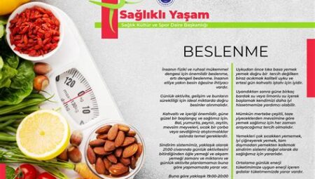 Sade Yaşam ve Sağlıklı Beslenme