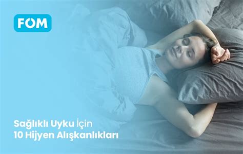 Sağlıklı Yaşam İçin Düzenli Uyku Alışkanlıkları