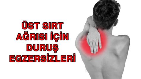 Sırt Ağrıları İçin Egzersiz ve Duruş Önerileri