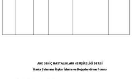 Tatil Sonrası Formu Geri Kazanma Planı
