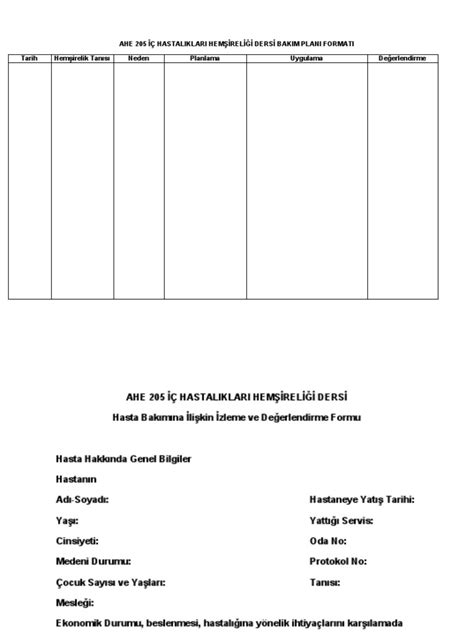 Tatil Sonrası Formu Geri Kazanma Planı